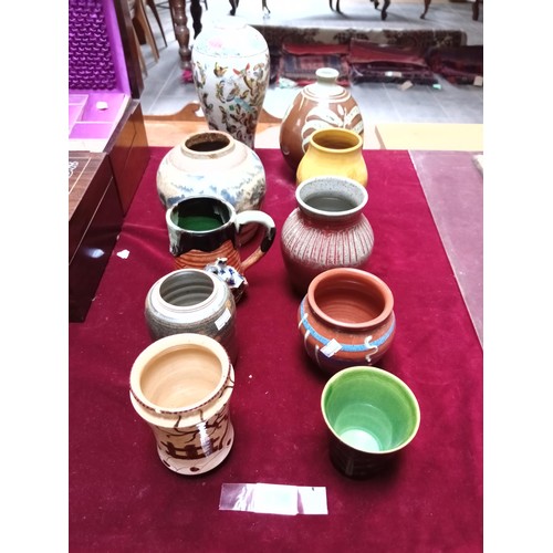 336 - 10 x vases etc