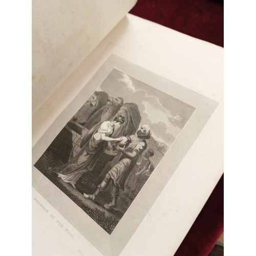 346 - King Edward church print and book of engravings