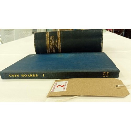 2 - Numismatics: Two rare books on coins:
