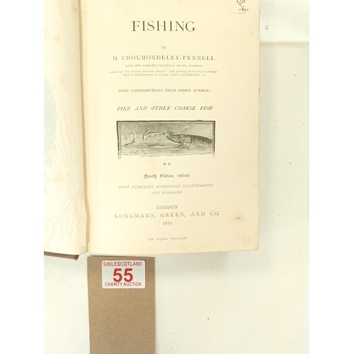 55 - Fishing / Shooting Interest: The Badminton Library of Sports and Pastimes edited by the Duke of Beau... 