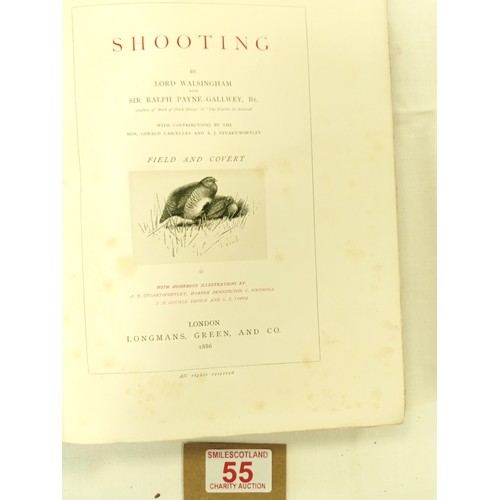 55 - Fishing / Shooting Interest: The Badminton Library of Sports and Pastimes edited by the Duke of Beau... 