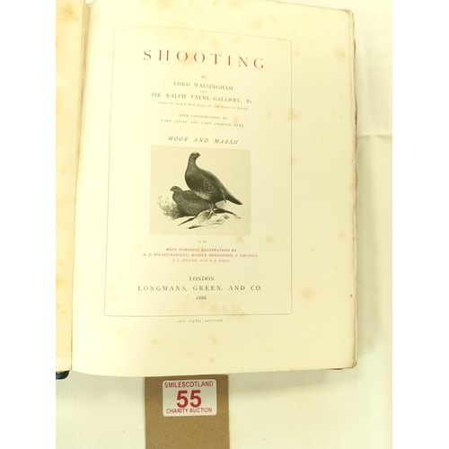 55 - Fishing / Shooting Interest: The Badminton Library of Sports and Pastimes edited by the Duke of Beau... 