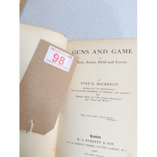 98 - Shooting / Guns Interest: Five volumes, including;
