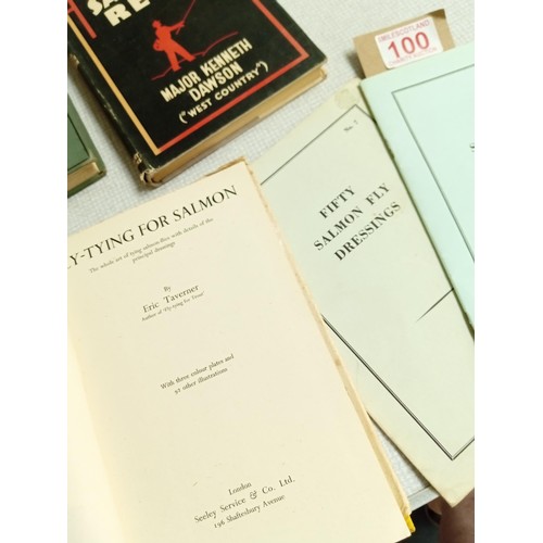 100 - Salmon / Fly-Fishing Interest: Five volumes, including;
