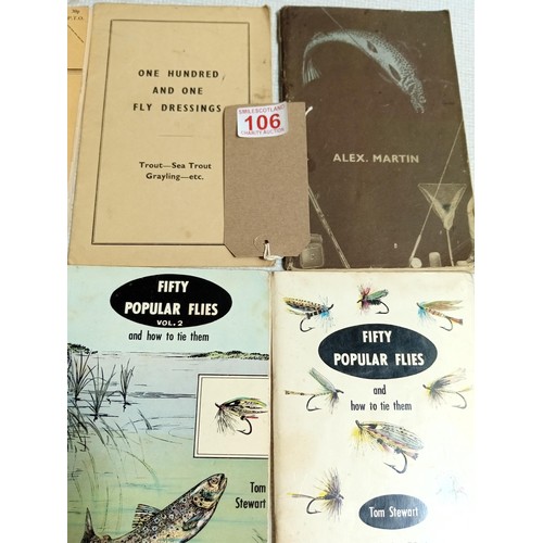 106 - Fishing / Angling Interest: Six volumes on fly fishing including;
