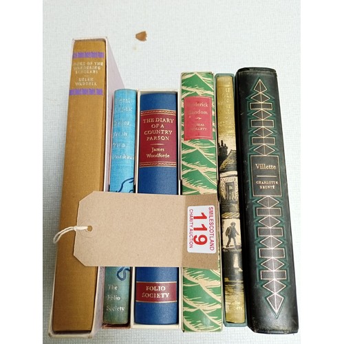 119 - Folio Society: Six Volumes;
