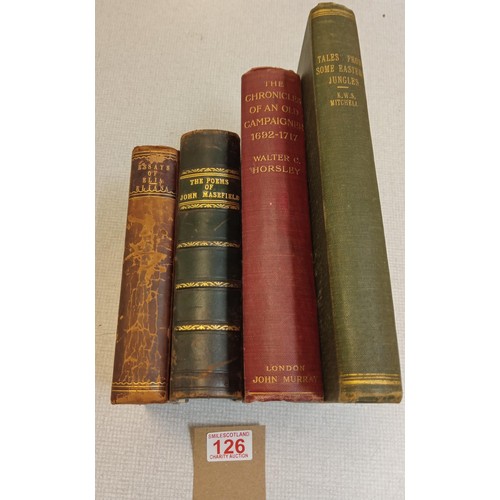 126 - Small collection of books from the early 1900's including 