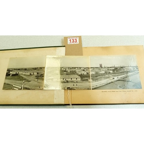 133 - 1920's photograph album of Iranian Life and Oil Field Developments (37 photos including 3 pull-out x... 