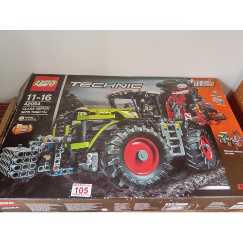 105 - Lego technic claas exerion 5000 Trac BC as we have it