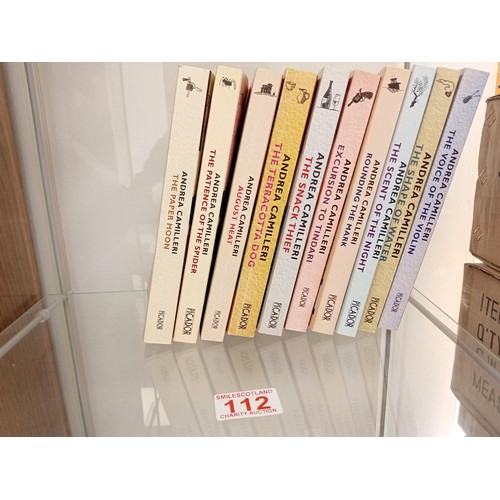 112 - Selection of Andrea Camilleri books