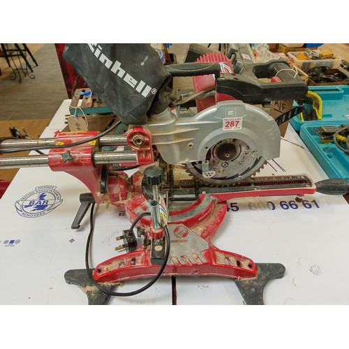 287 - Chop saw broken guard