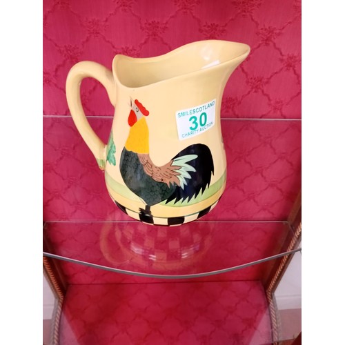 30 - Cockerel jug