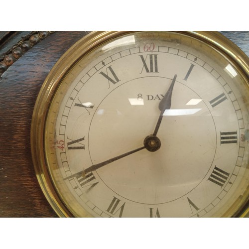 98 - 8-day made in France vintage clock