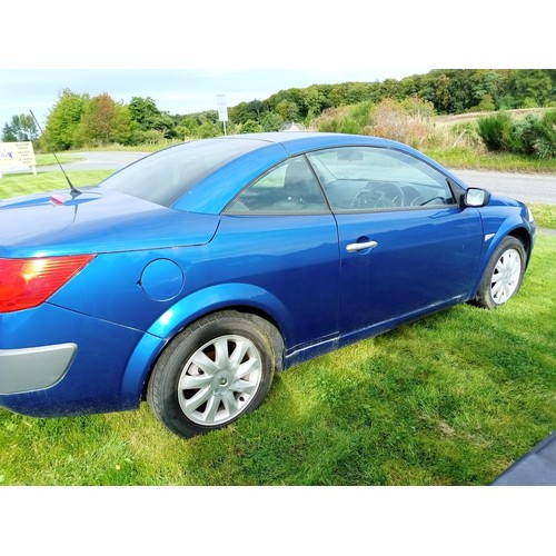 435 - Renault Megane Convertible manual motorcar 56 plate low miles condition 2+ service history by Renaul... 