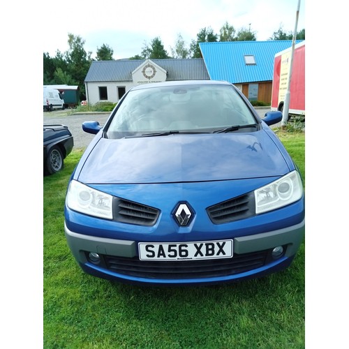 435 - Renault Megane Convertible manual motorcar 56 plate low miles condition 2+ service history by Renaul... 