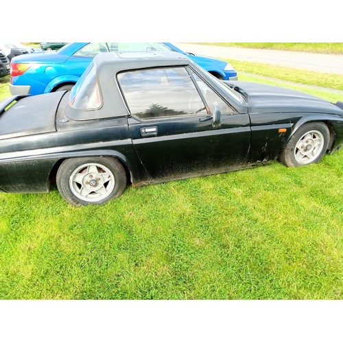 448 - Scimitar 551 manual motorcar rare with hardtop, 1 owner 71000 miles, rare one windscreen wiper with ... 