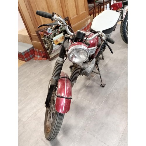 449 - Triumph Tiger Cub 200cc motorcycle / motorbike 1965 was running a few months ago, registered histori... 