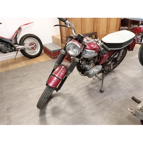 449 - Triumph Tiger Cub 200cc motorcycle / motorbike 1965 was running a few months ago, registered histori... 