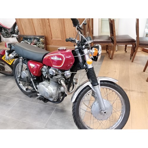 450 - Honda CL350 K4 motorcycle / motorbike registered historic vehicle 1972 with V5 and historic document... 