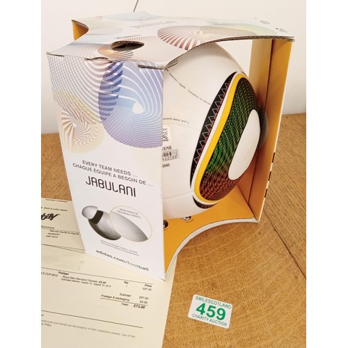 459 - New ( Jabulani ) Adidas Fifa World Cup 2010 Match Ball 130413721322