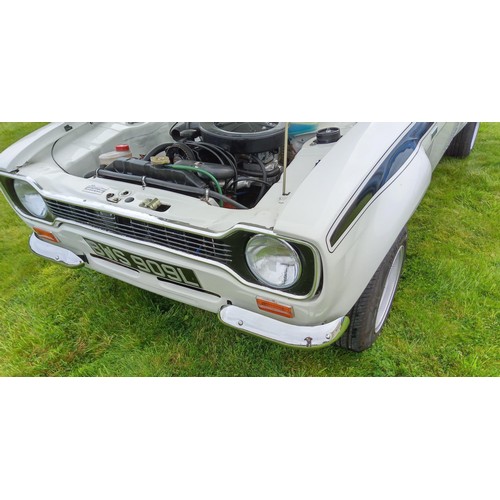 467 - 1970 Ford Escort MK1 replica Mexico manual motorcar. Steel bubble arches and finished in Ford Frozen... 