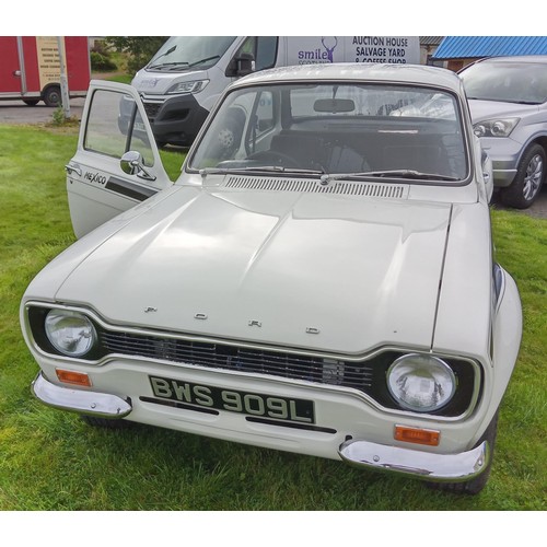 467 - 1970 Ford Escort MK1 replica Mexico manual motorcar. Steel bubble arches and finished in Ford Frozen... 