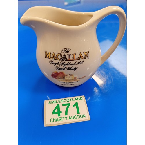 471 - Vintage Macallan miniature water jug