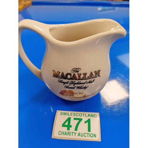 471 - Vintage Macallan miniature water jug