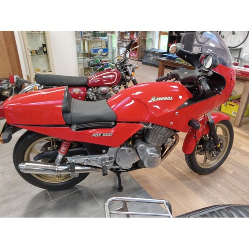 490 - Laverda RGS1000 motorcycle / motorbike Y plate rare motorcycle with pavilion seat.
10% premium on th... 