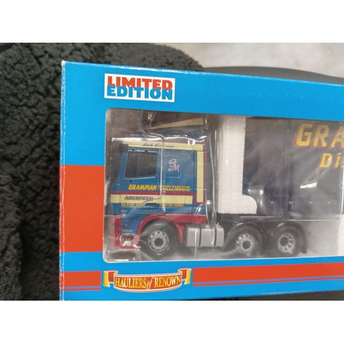 495 - Corgi scale 1:50 limited edition CC13233 - DAF XF Curtainside - Grampian Maclennans