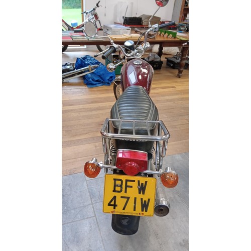 522 - Honda CG125 2002 Motorcycle / motorbike V5 present speedometer reads just over 14000 miles.
10% prem... 