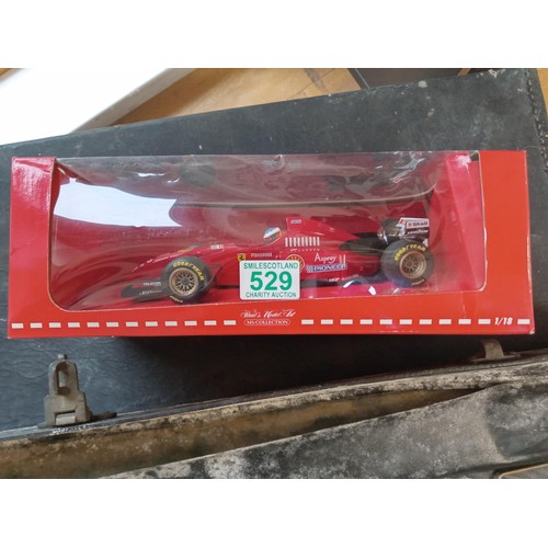 529 - Michael Schumacher collection 1:18 racing car