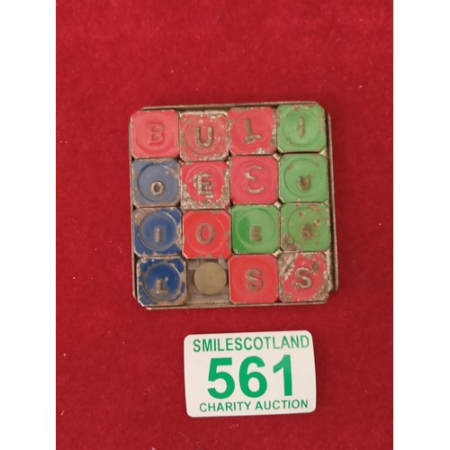 561 - Promotional Game for use of Esso Lube very rare believed circa 1930