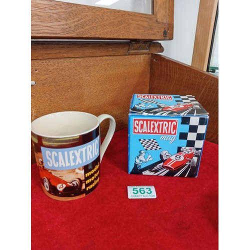 563 - Brand new Scalextric mug