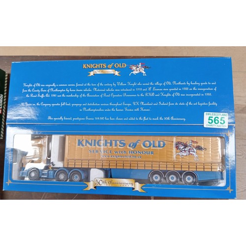 565 - Corgi Knights of Old 50th Anniversary 1953 - 2003 Limited edition lorry scale 1:50