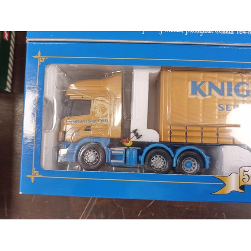 565 - Corgi Knights of Old 50th Anniversary 1953 - 2003 Limited edition lorry scale 1:50