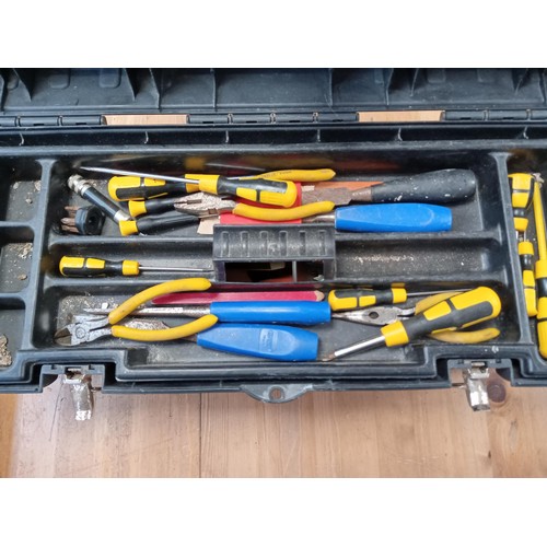 595 - Tool box with tools