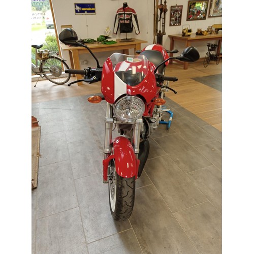 600 - Ducati Monster S2R 803CC motorcycle / motorbike 06 plate 5572 miles with service history 2 keys belt... 