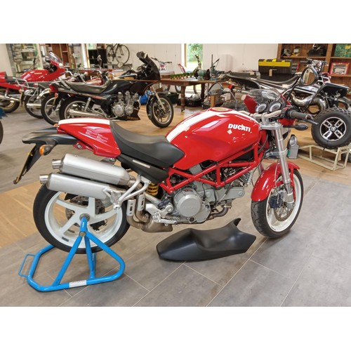 600 - Ducati Monster S2R 803CC motorcycle / motorbike 06 plate 5572 miles with service history 2 keys belt... 