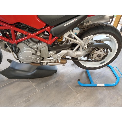 600 - Ducati Monster S2R 803CC motorcycle / motorbike 06 plate 5572 miles with service history 2 keys belt... 