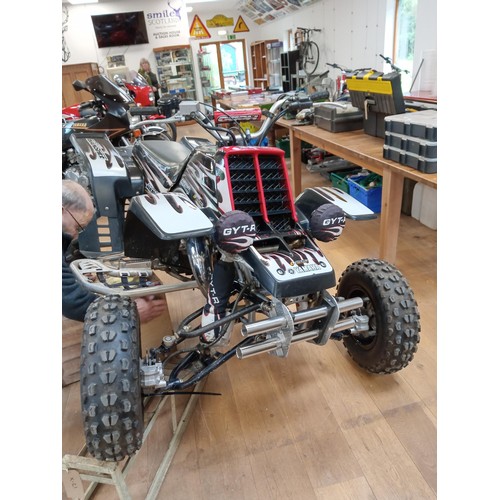 564A - 2004 Yamaha Banshee quad motorcycle / motorbike owned since 2006 Alba Racing wide front arms and spa... 