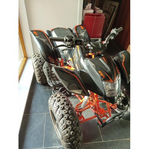 556A - Kayo Raging Bull 125S quad motorcycle / motorbike minimum use.
10% premium on this lot.