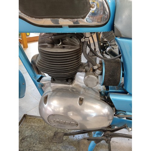 443A - 1964 James Captain 200 motorcycle / motorbike in very good condition belongs to the auctioneer, and ... 