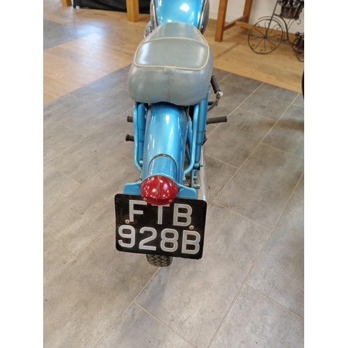 443A - 1964 James Captain 200 motorcycle / motorbike in very good condition belongs to the auctioneer, and ... 