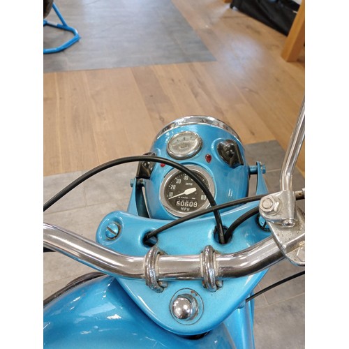 443A - 1964 James Captain 200 motorcycle / motorbike in very good condition belongs to the auctioneer, and ... 