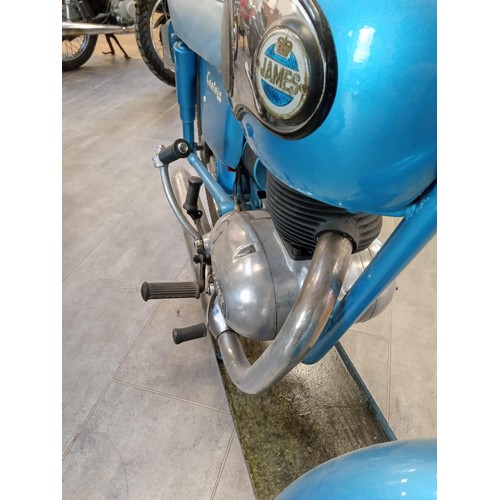 443A - 1964 James Captain 200 motorcycle / motorbike in very good condition belongs to the auctioneer, and ... 