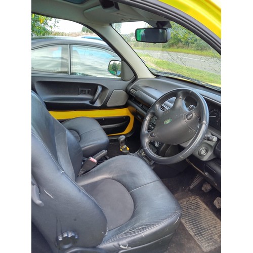 420 - Land Rover Freelander Kalahari manual motorcar limited edition yellow, 03 plate.
10% premium on this... 