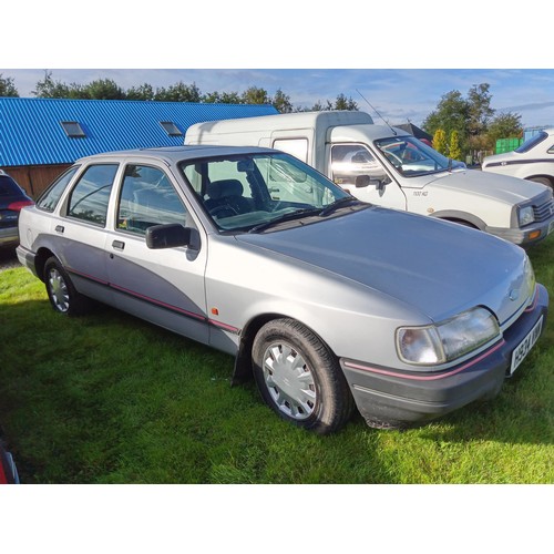 606 - Ford Sierra LX 1800 automatic motorcar original condition 55000 miles automatic silver.
10% premium ... 