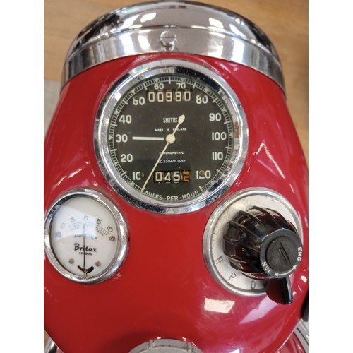 477A - 1960's Triumph 5TA, 500cc motorcycle / motorbike, Boyer Brandsen electronic ignition conversion to d... 