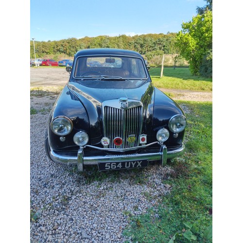 609 - 1955 MG Magnette ZA manual motorcar 29000 miles very original, never been welded, wax oiled undernea... 